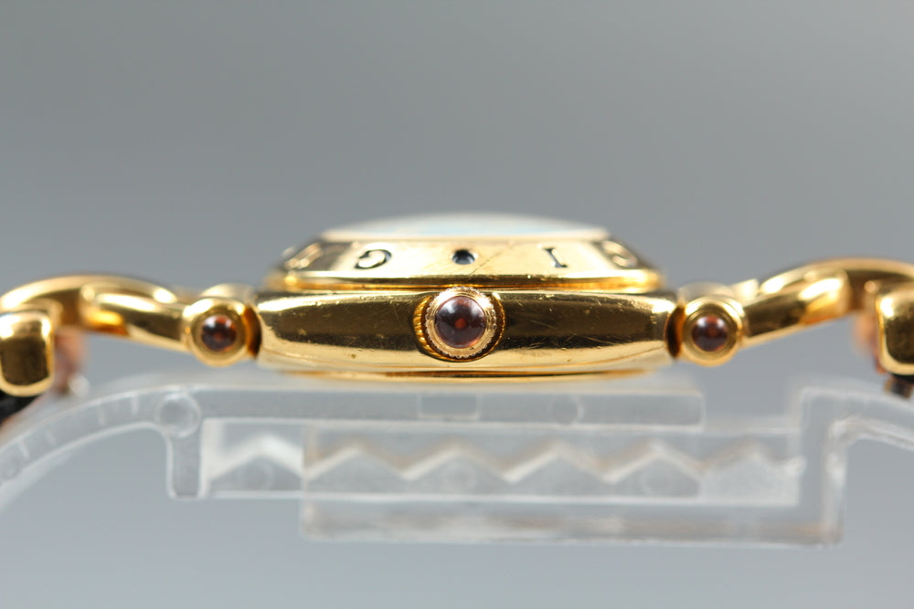 GUCCI Horsebit 6300L Gold Quartz 21mm Ladies Watch