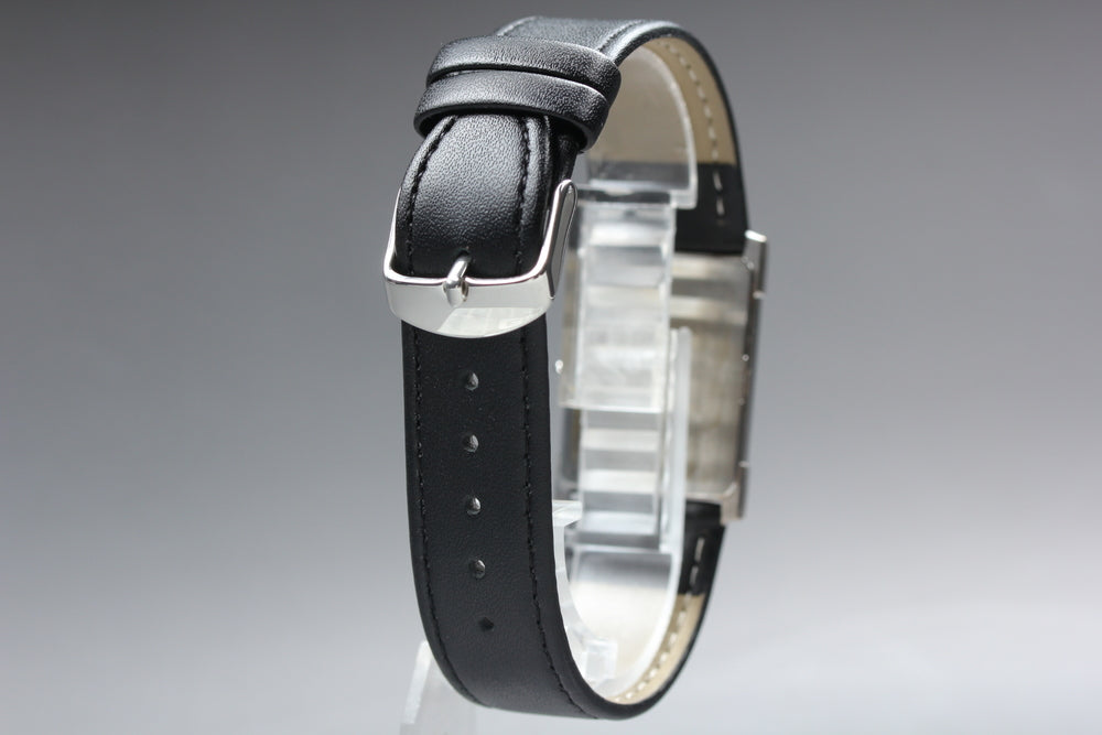 Near MINT SEIKO CREDOR 2F70-541A Silver Quartz 24.2mm Ladies Watch