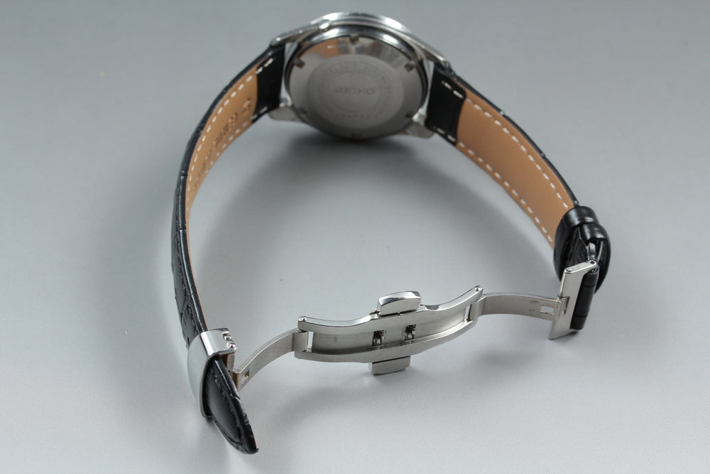 Near MINT SEIKO Business 6206-8040 Silver Auto 35mm Men's Watch 1967