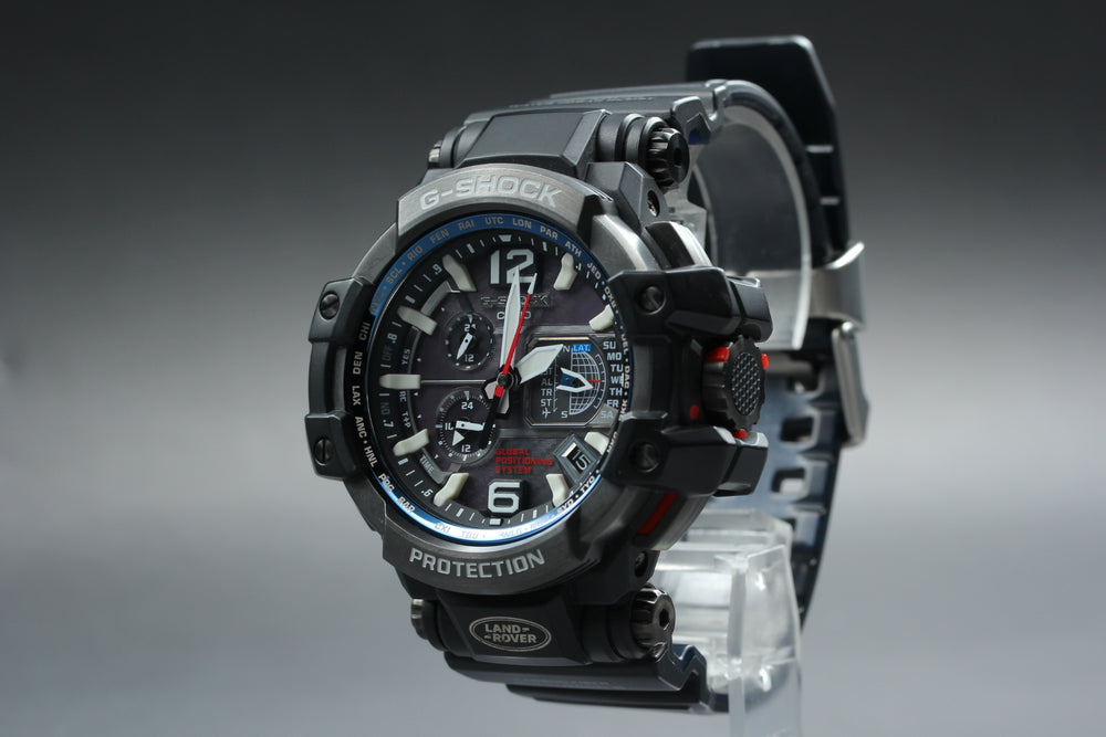 Near MINT CASIO G-Shock GPW-1000 Black Solar 52mm Men's Watch