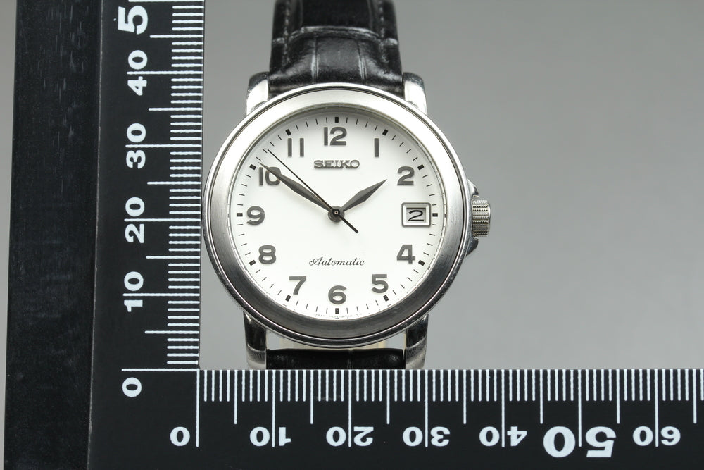 Near MINT SEIKO 4S25-8000 White Auto 35.5mm Men's Watch 1993