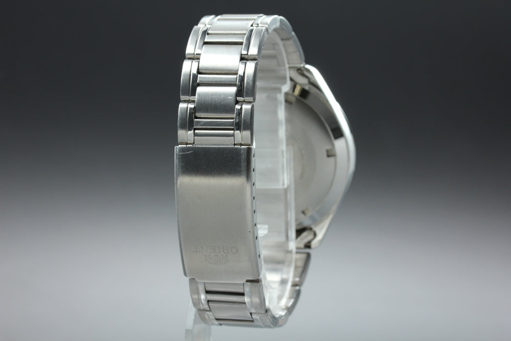 Near MINT ORIENT EU03-C0 CA Silver Auto 43.2mm Men's Watch