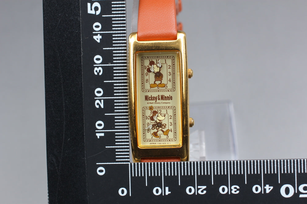 Near MINT SEIKO Y150-5H60 White Quartz 18.4mm Ladies Watch