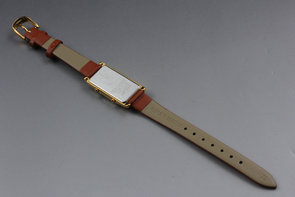 Near MINT SEIKO Y150-5H60 White Quartz 18.4mm Ladies Watch