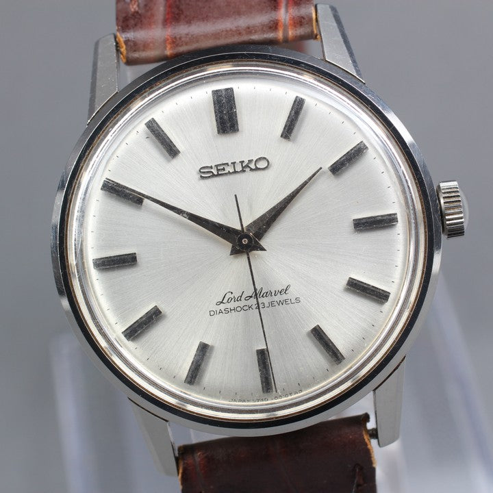 SEIKO Lord Marvel 5740-0010 Silver Manual 35mm Men's Watch 1966