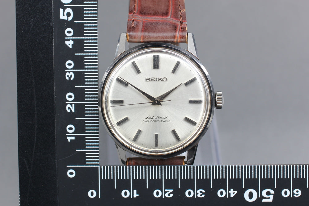 SEIKO Lord Marvel 5740-0010 Silver Manual 35mm Men's Watch 1966