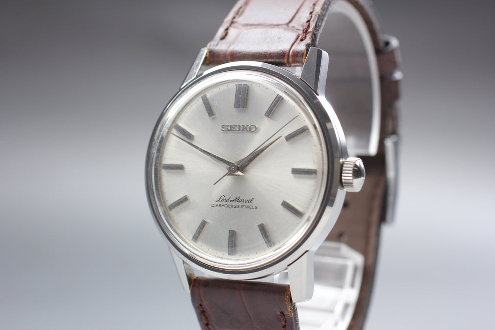 SEIKO Lord Marvel 5740-0010 Silver Manual 35mm Men's Watch 1966