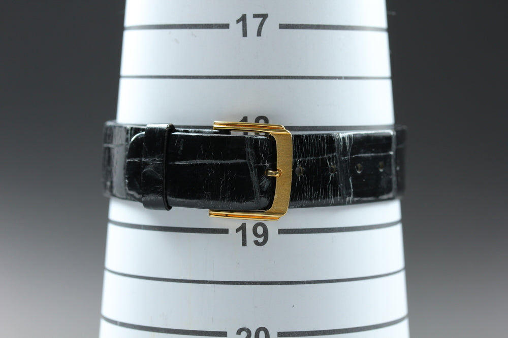 Near MINT SEIKO Dolce 6730-5160 Gold Quartz 27mm Men's Watch