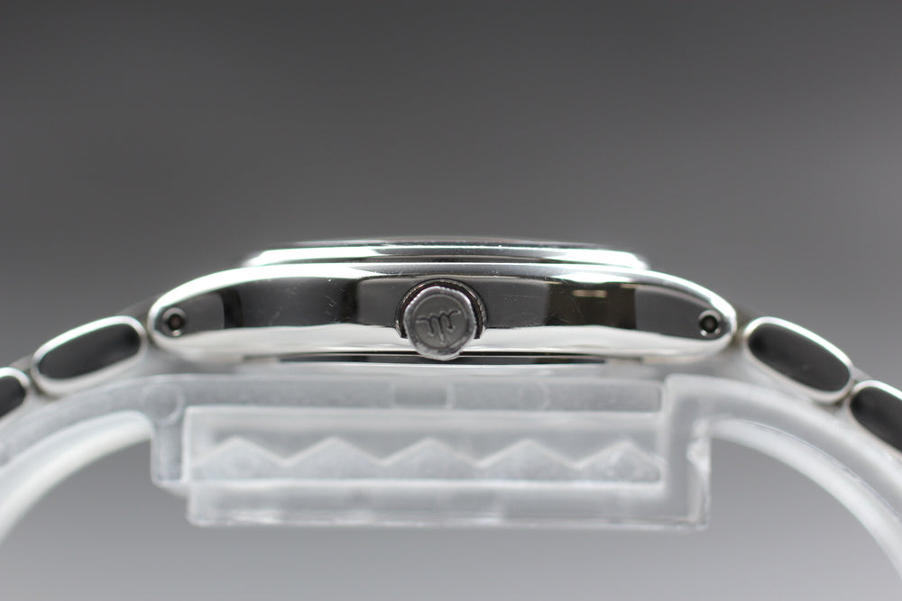 Near MINT SEIKO Credor 4J85-0A20 Silver Quartz 25mm Ladies Watch