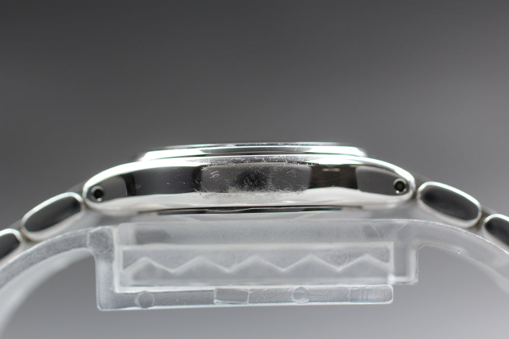 Near MINT SEIKO Credor 4J85-0A20 Silver Quartz 25mm Ladies Watch