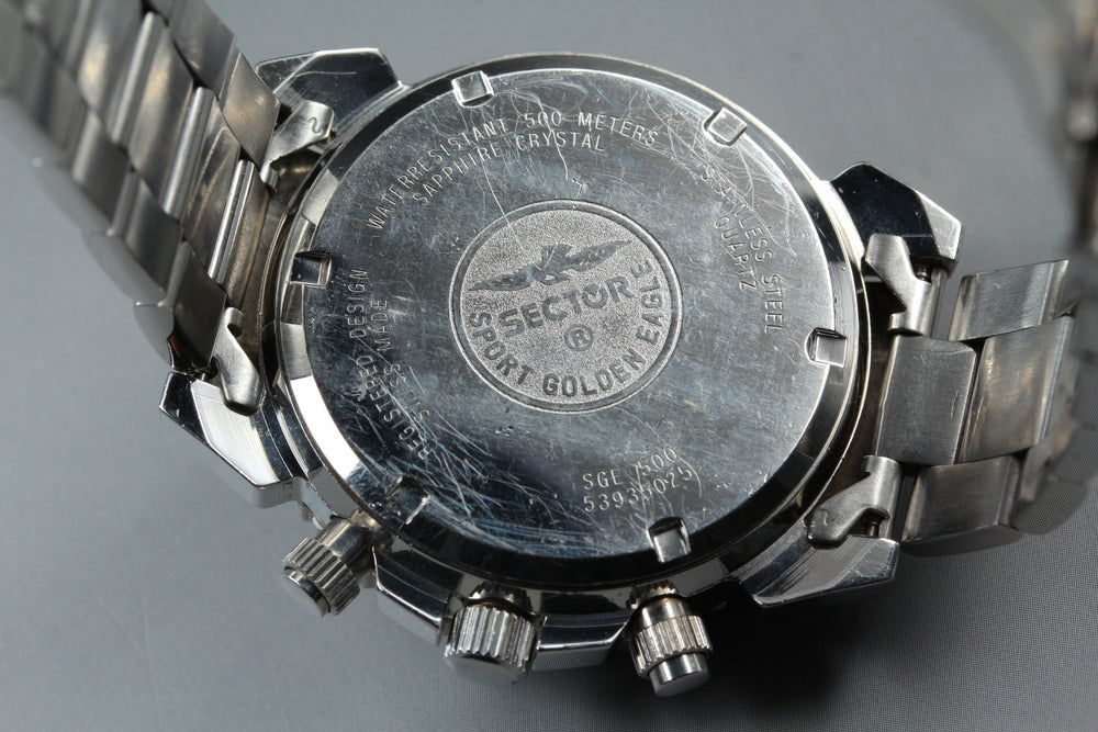 Sector Silver Quartz 40mm Men's Watch