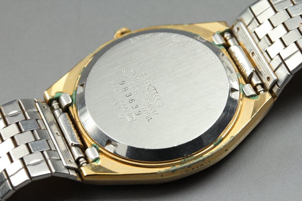 SEIKO Lord Quartz Lord Quartz 8242-5000 Gold Quartz 32mm Men's Watch 1979