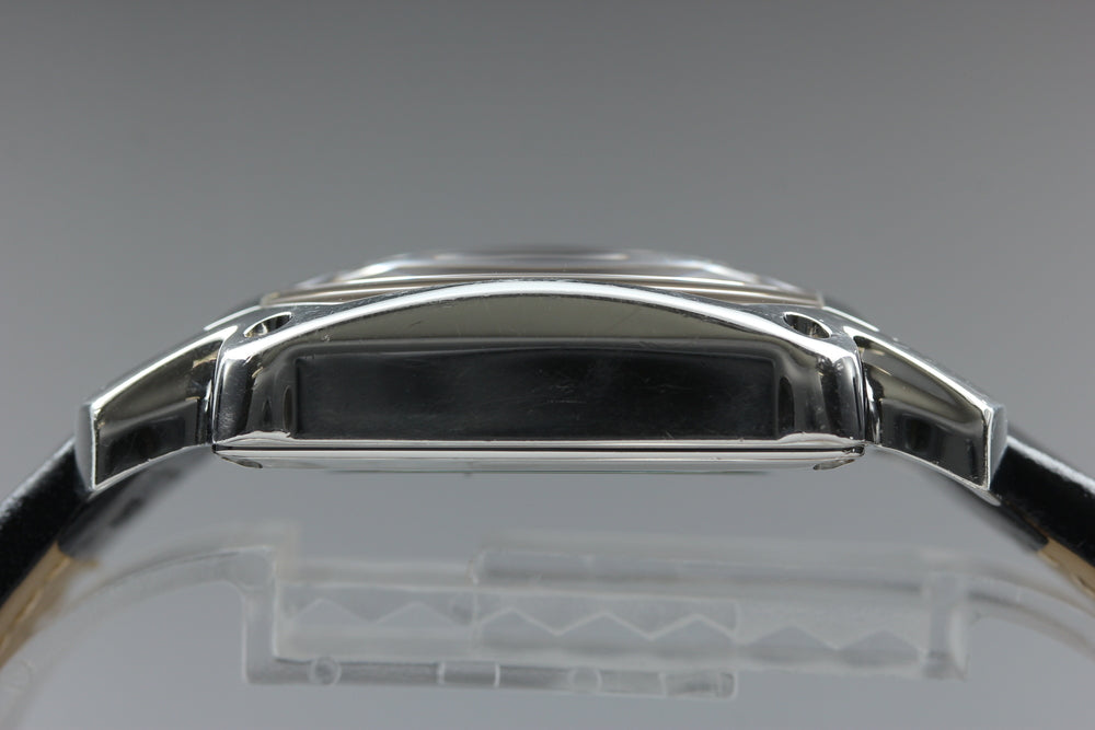 Near MINT HAMILTON Lloyd 000221 Silver Auto 35mm Men's Watch
