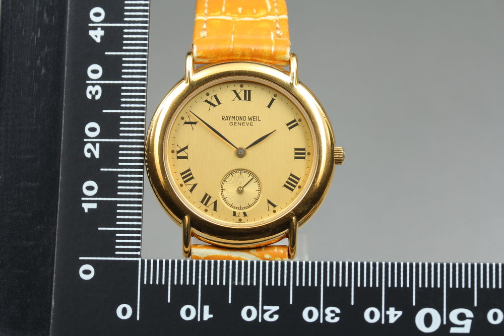 Near MINT Raymond Weil 9808 Quartz 32mm Men's Watch