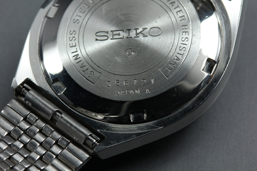 Near MINT SEIKO Lord Matic 5606-7270 Green Auto 35mm Men's Watch 1972
