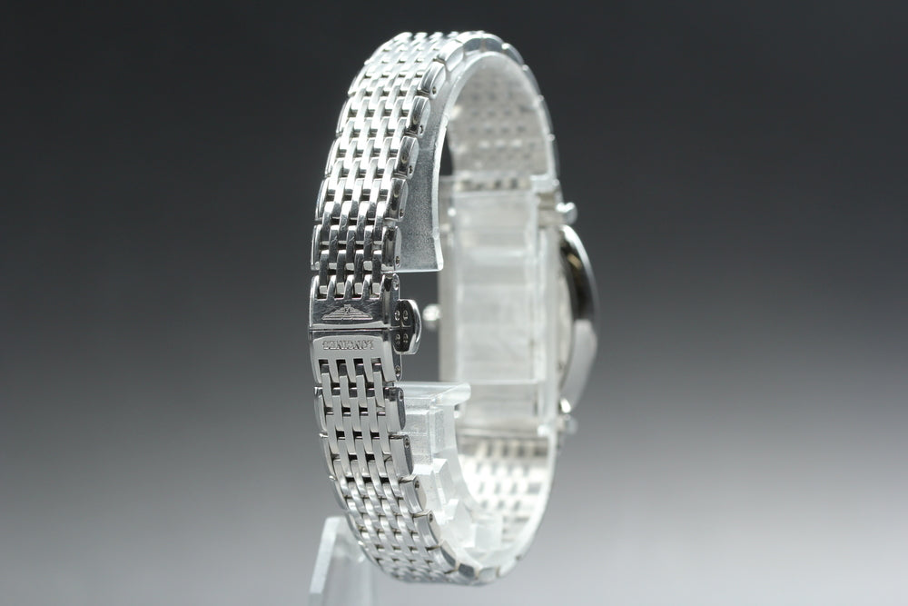 Near MINT LONGINES Grand Classic L4.205.4 White Quartz 21.9mm Ladies Watch