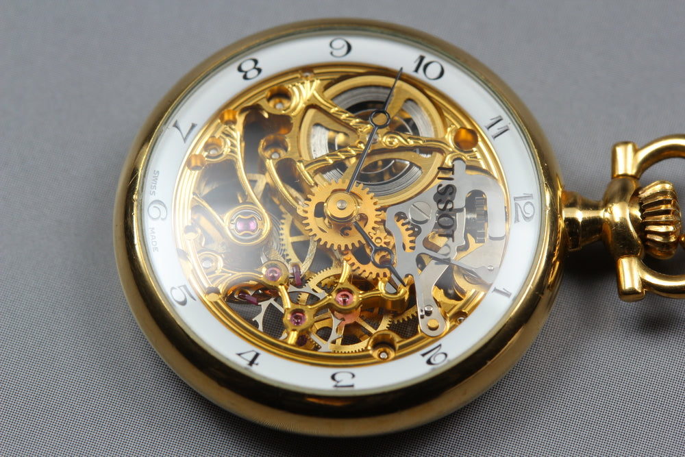 Near MINT TISSOT Manual 26mm Unisex Pocket Watch
