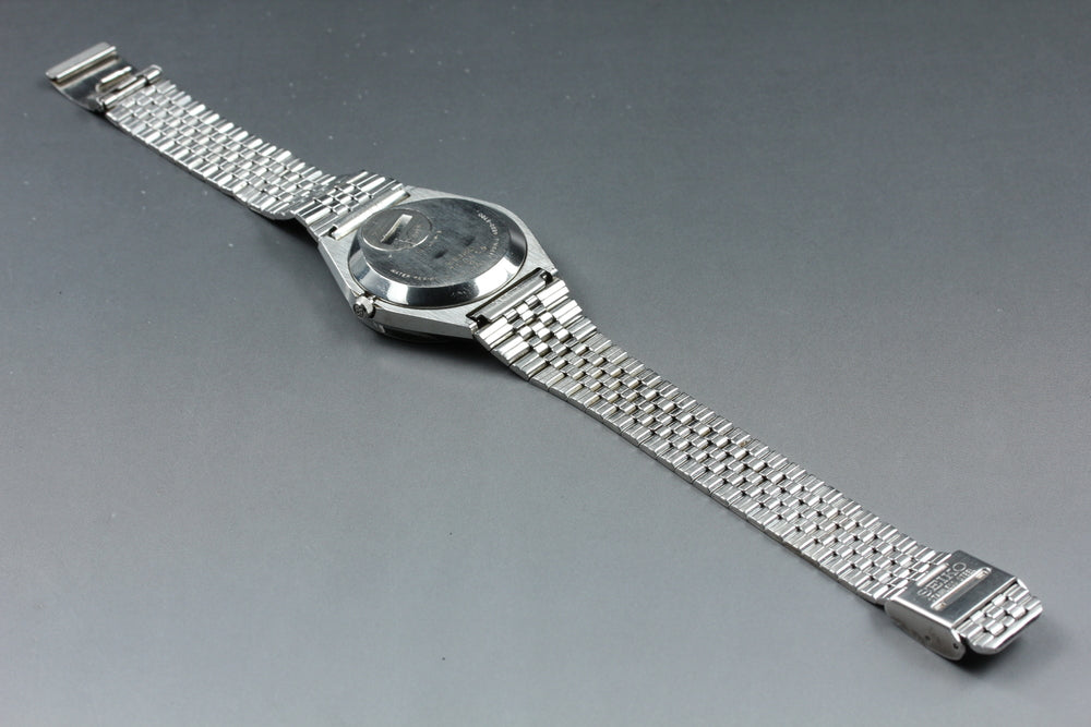 SEIKO King Quartz 4823-8100 Silver Quartz 35mm Men's Watch 1977