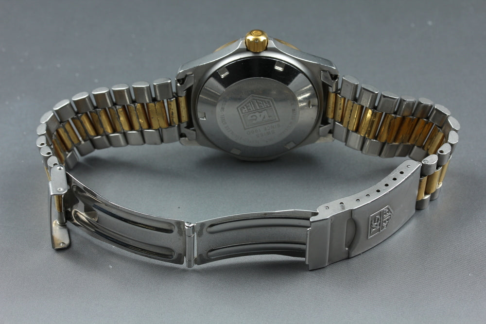 Near MINT TAG Heuer Professional 2000 665.013F Silver Auto 34mm Men's Watch