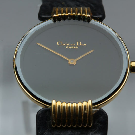 Christian Dior D46-153-5 Black Quartz 26mm Ladies Watch