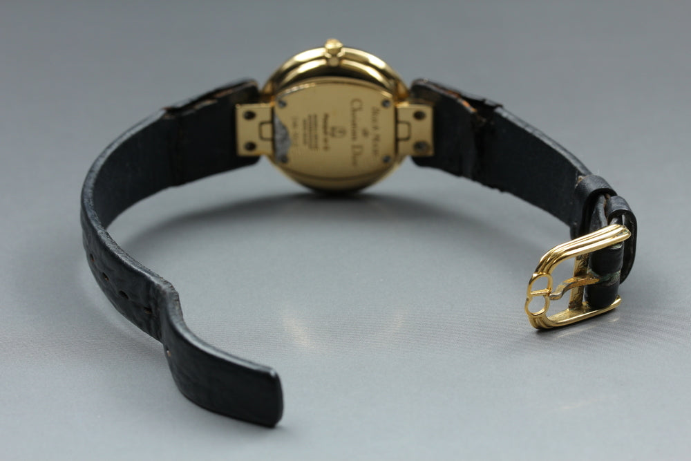 Christian Dior D46-153-5 Black Quartz 26mm Ladies Watch