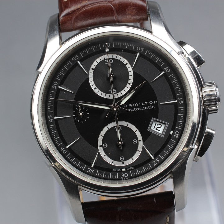 Near MINT HAMILTON Jazzmaster H326160 Black Auto 42mm Men's Watch