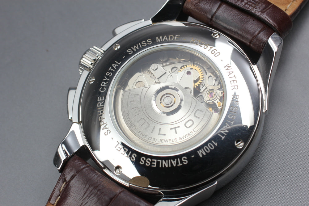 Near MINT HAMILTON Jazzmaster H326160 Black Auto 42mm Men's Watch