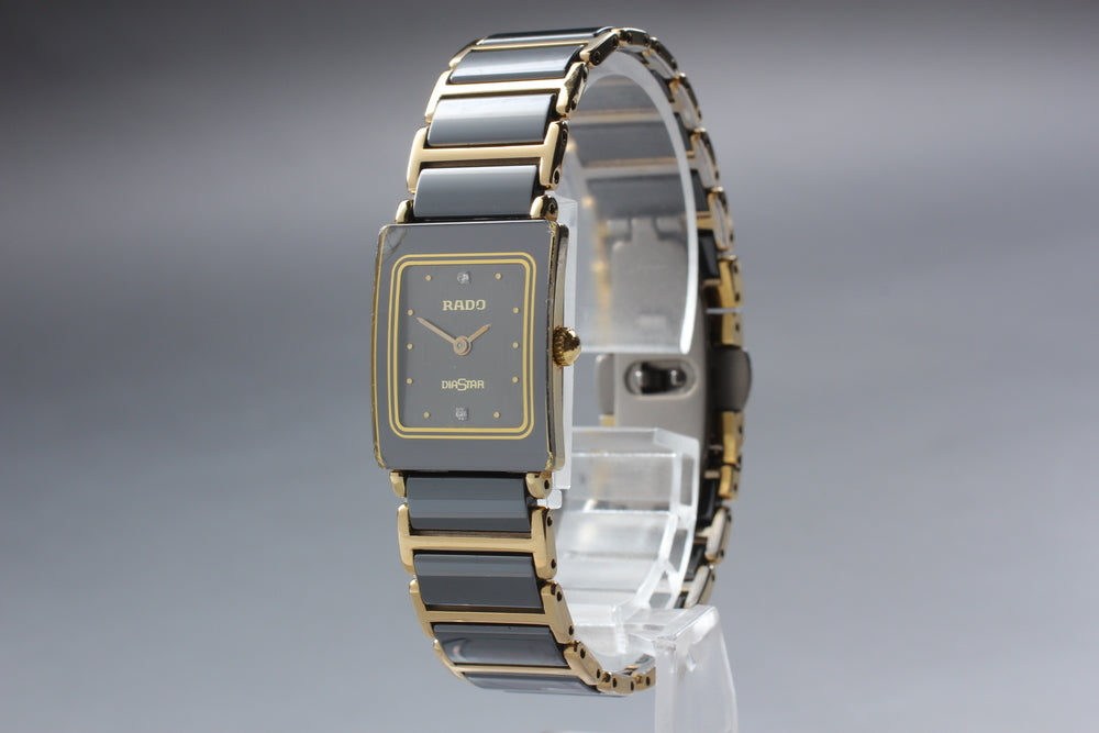 RADO DiaStar 153.0283.3N Black Quartz 18mm Ladies Watch
