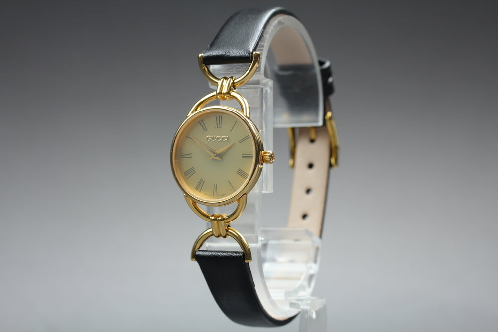 GUCCI 6000.2.L Gold Quartz 23mm Ladies Watch