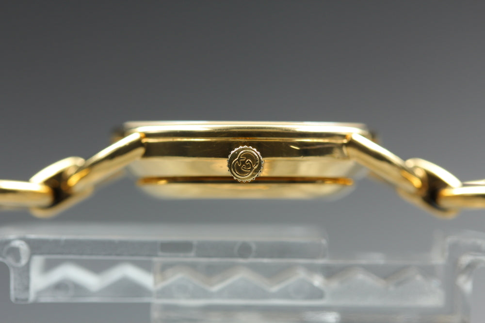 GUCCI 6000.2.L Gold Quartz 23mm Ladies Watch