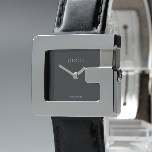 Near MINT GUCCI 3600 L Black Quartz Ladies Watch