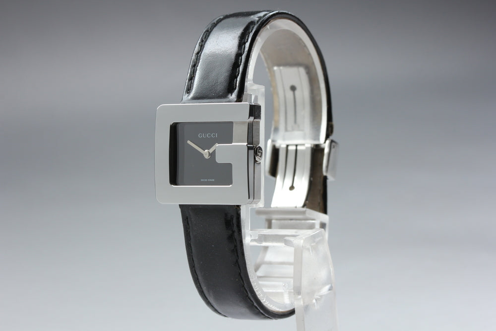 Near MINT GUCCI 3600 L Black Quartz Ladies Watch