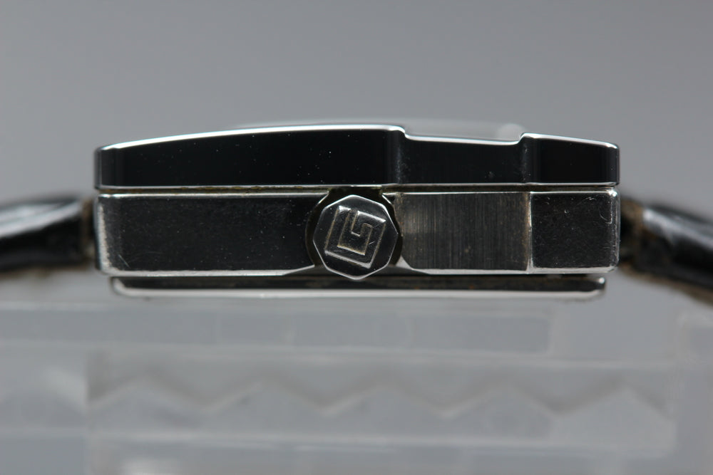 Near MINT GUCCI 3600 L Black Quartz Ladies Watch