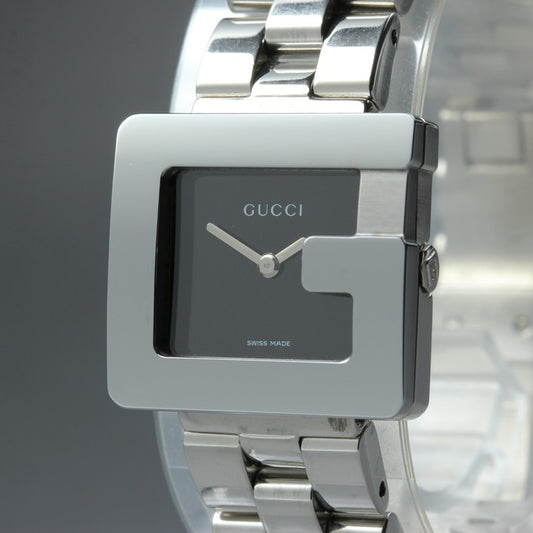 Near MINT GUCCI 3600L Black Quartz Ladies Watch