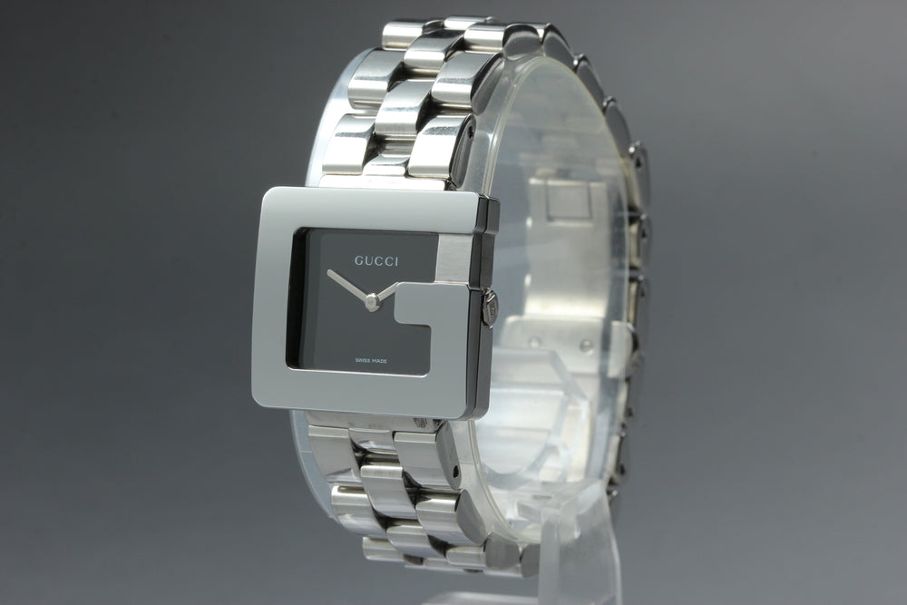 Near MINT GUCCI 3600L Black Quartz Ladies Watch