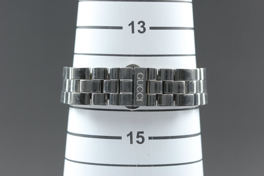 Near MINT GUCCI 3600L Black Quartz Ladies Watch