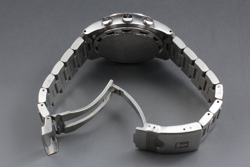 Near MINT TISSOT T-Touch Z251/351 Silver Quartz 40mm Men's Watch