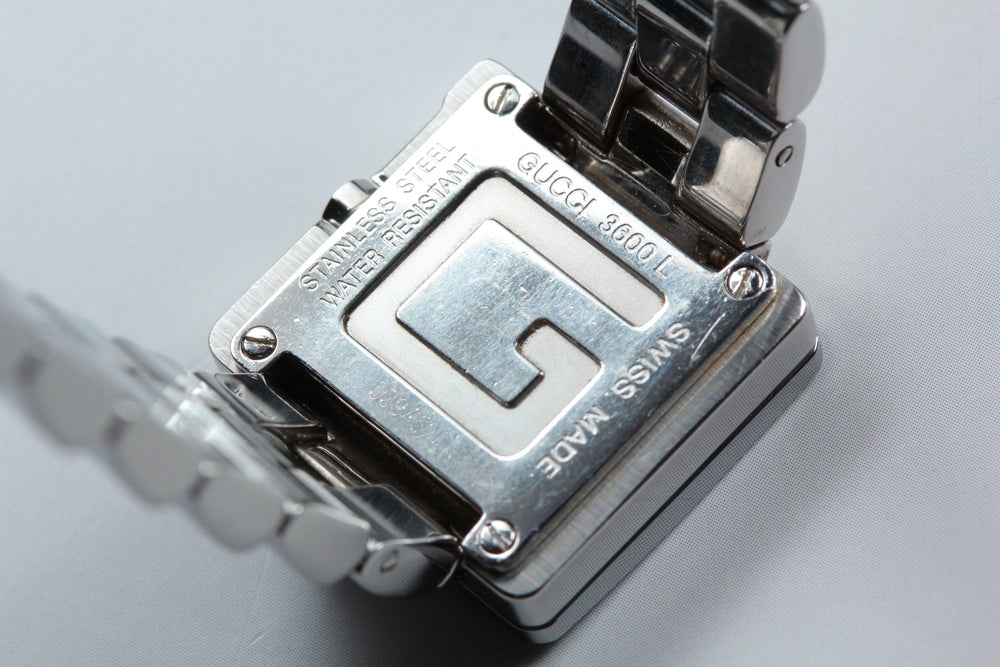 Near MINT GUCCI 3600L Quartz 23mm Ladies Watch