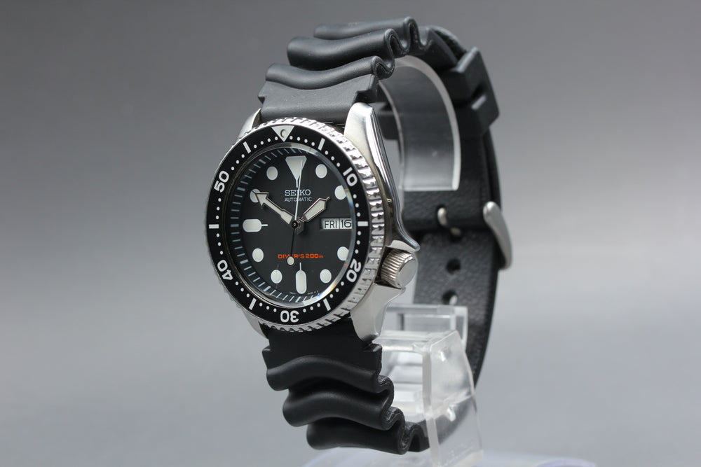 SEIKO 7S26-0020 Black Auto 40mm Men's Watch
