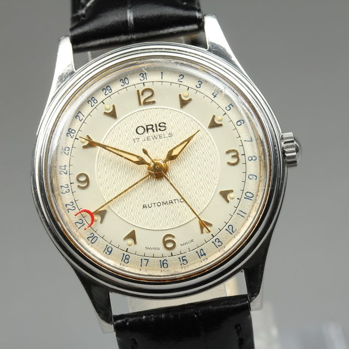 ORIS Pointer Date 7403-40B Gold Auto 34mm Men's Watch
