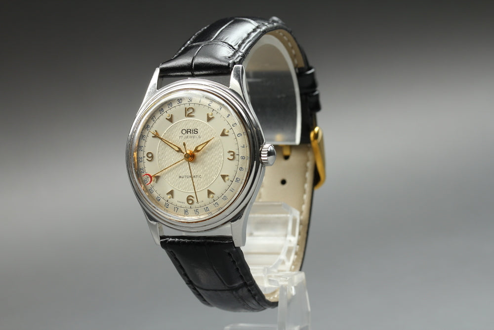 ORIS Pointer Date 7403-40B Gold Auto 34mm Men's Watch