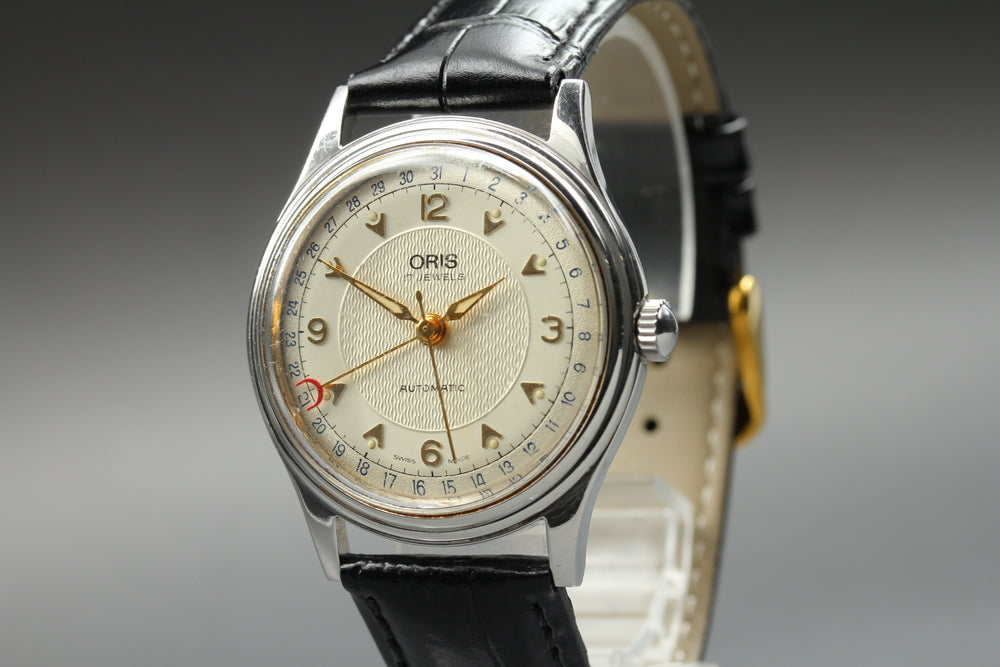 ORIS Pointer Date 7403-40B Gold Auto 34mm Men's Watch