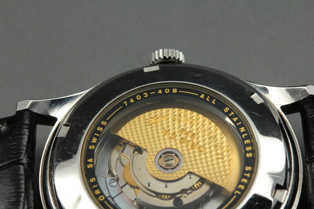 ORIS Pointer Date 7403-40B Gold Auto 34mm Men's Watch