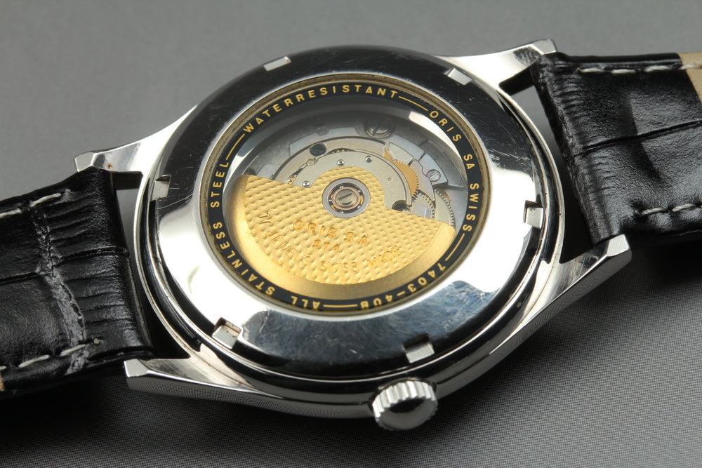 ORIS Pointer Date 7403-40B Gold Auto 34mm Men's Watch