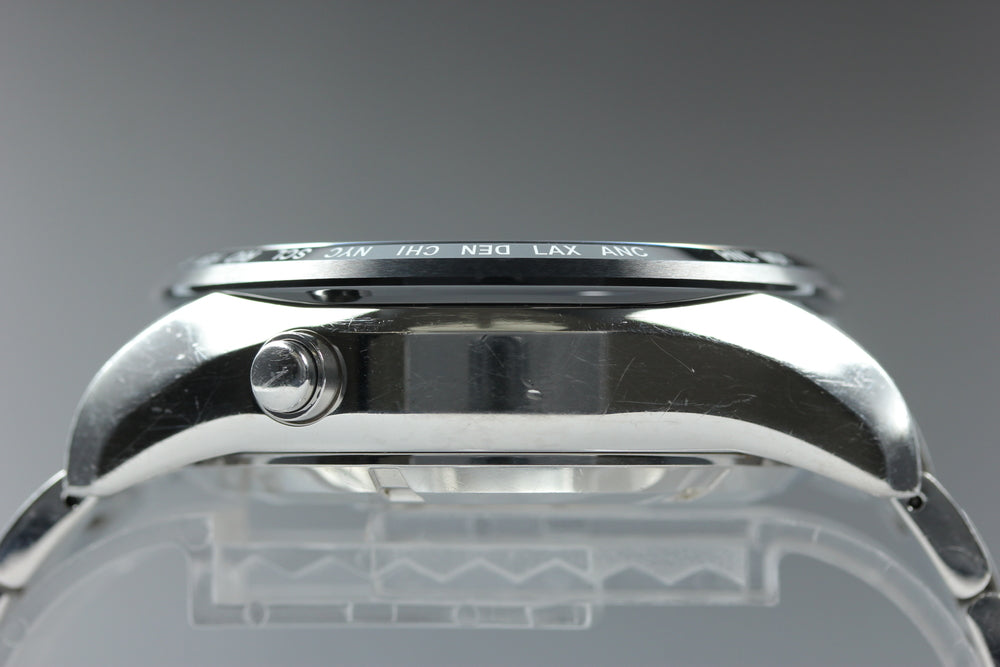 Near MINT SEIKO Astron SBXA021/7X52-0AE0 Black Solar 46mm Men's Watch