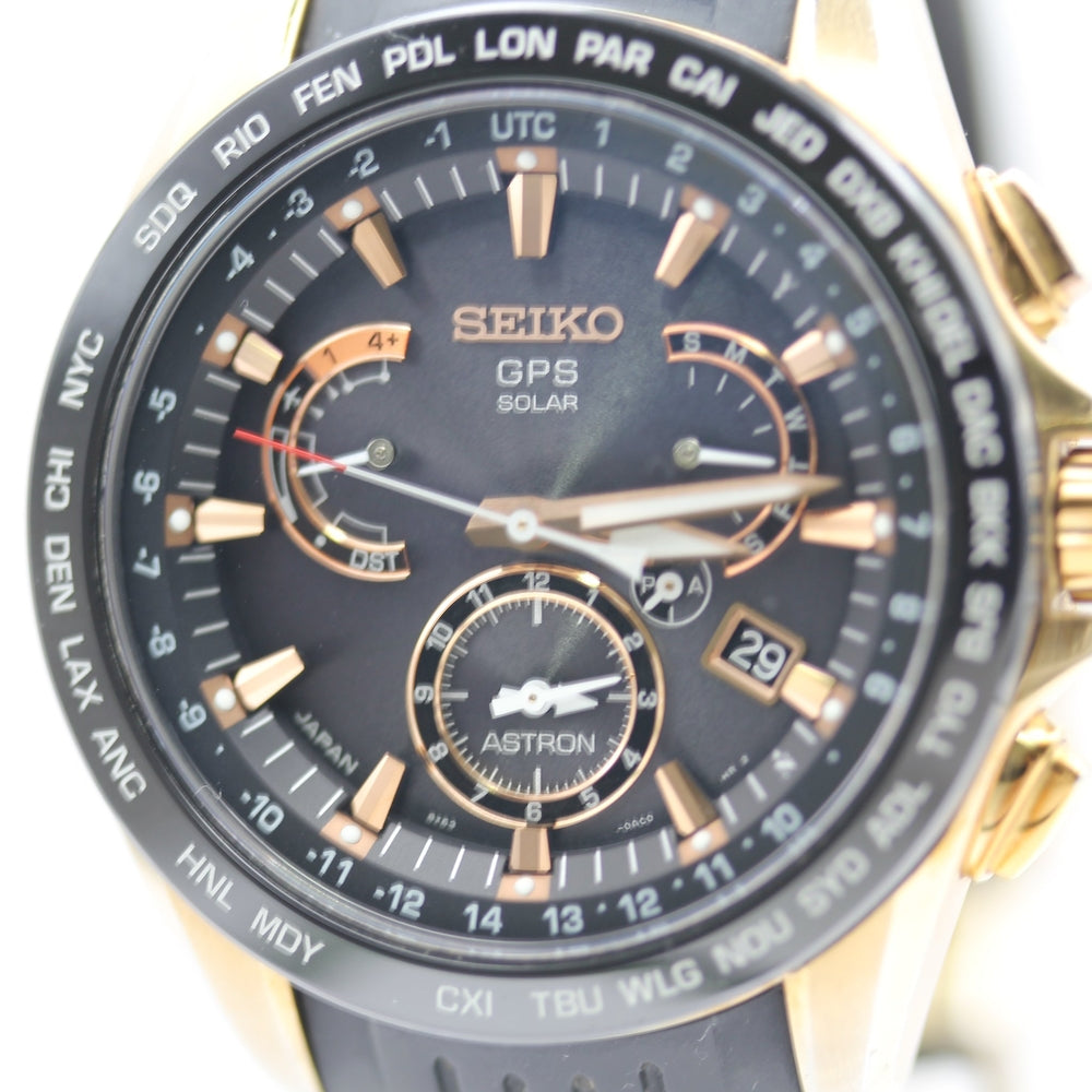 SEIKO Astron 8X53-0AC0-2 Black Solar Watch
