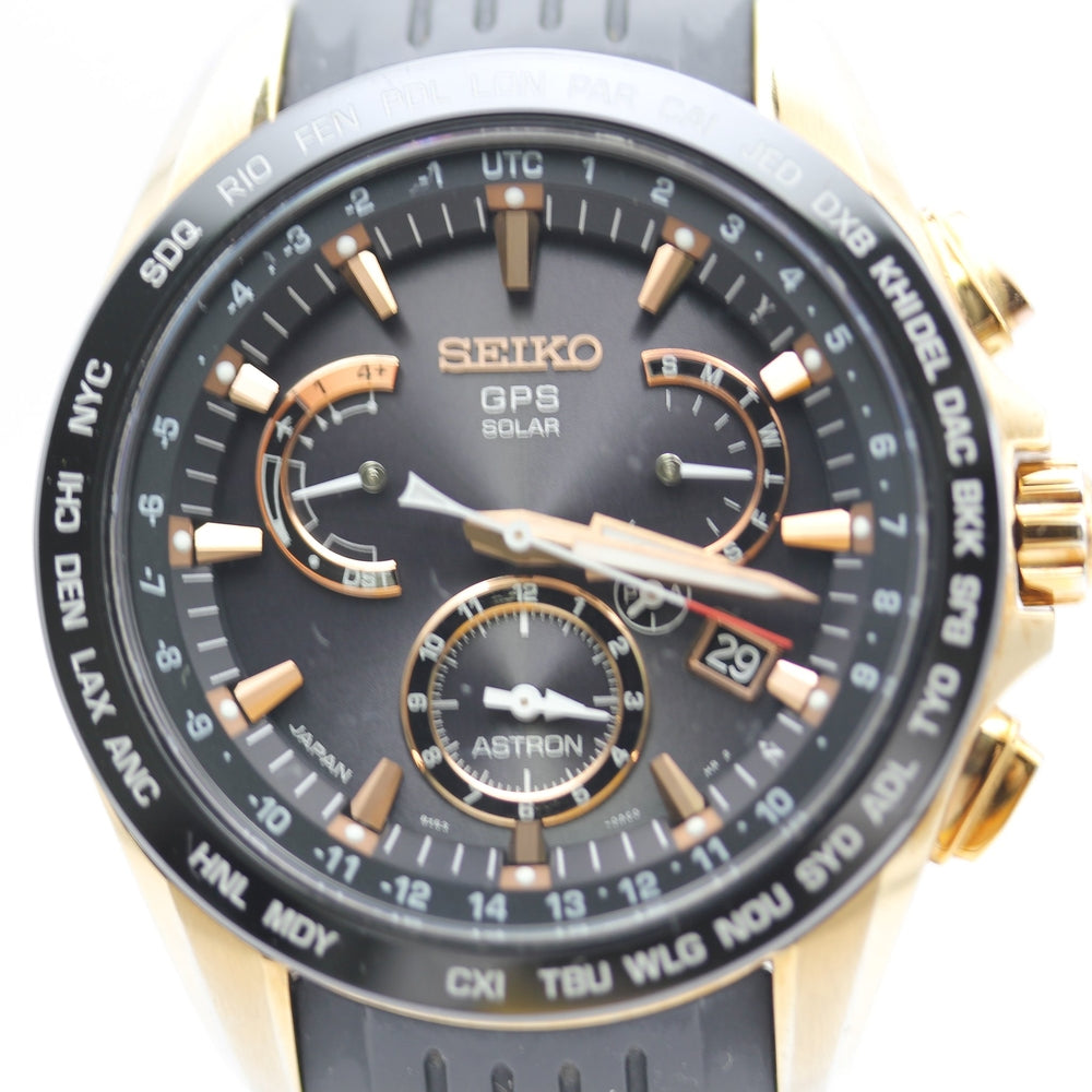 SEIKO Astron 8X53-0AC0-2 Black Solar Watch