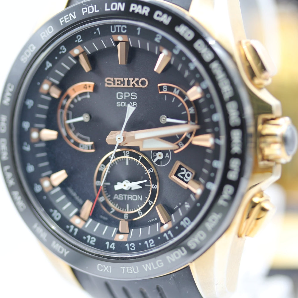 SEIKO Astron 8X53-0AC0-2 Black Solar Watch