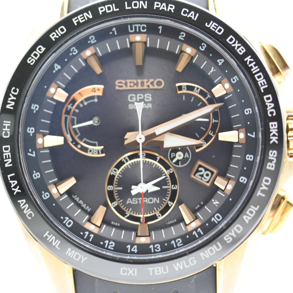 SEIKO Astron 8X53-0AC0-2 Black Solar Watch