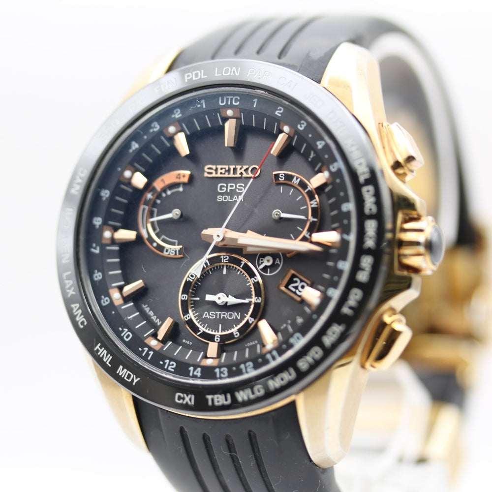 SEIKO Astron 8X53-0AC0-2 Black Solar Watch